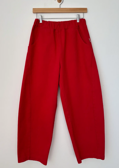 Arc Pants, Crayon Red