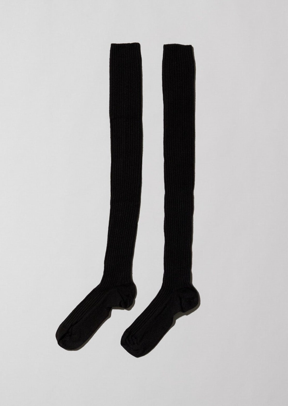 Overknee Socks, Black