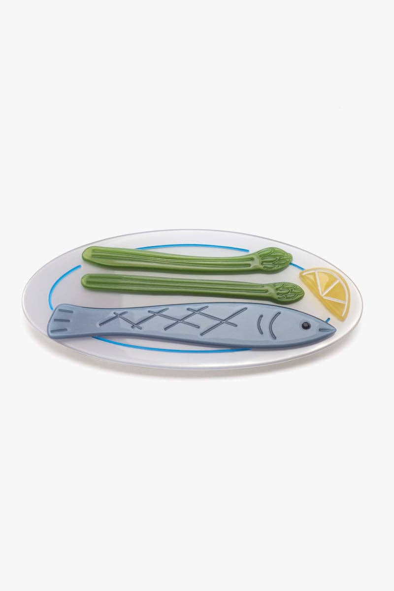 Sardine Plate Hair Clip