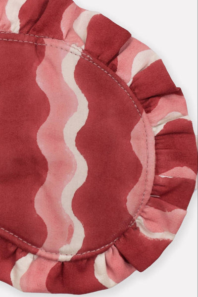 Organic Cotton Frill Eye Mask