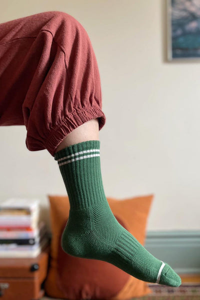 Boyfriend Sock, Moss