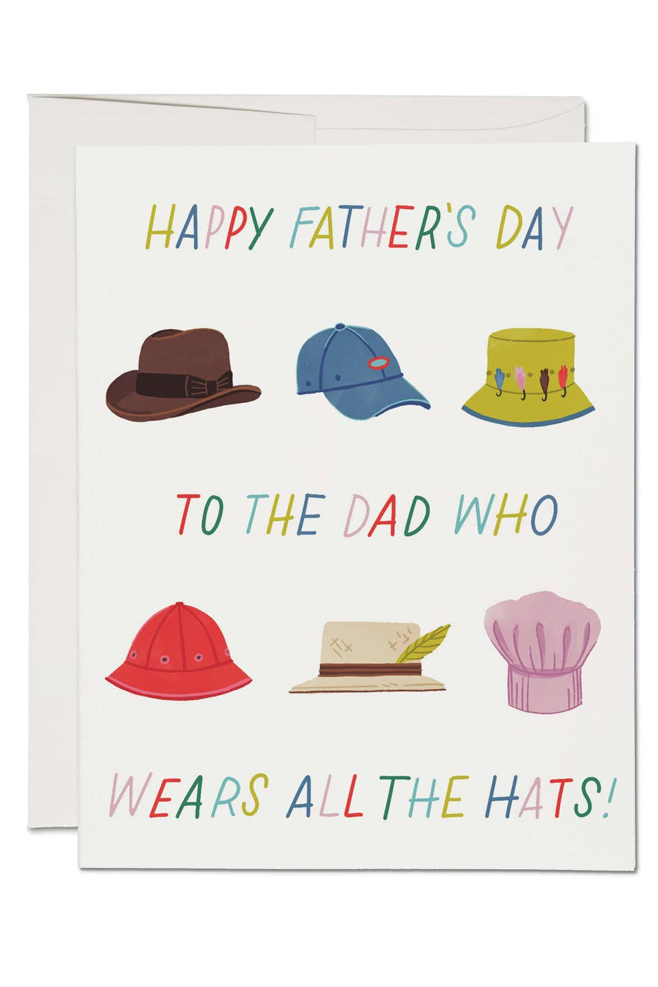 Lots of Hats Dad Card