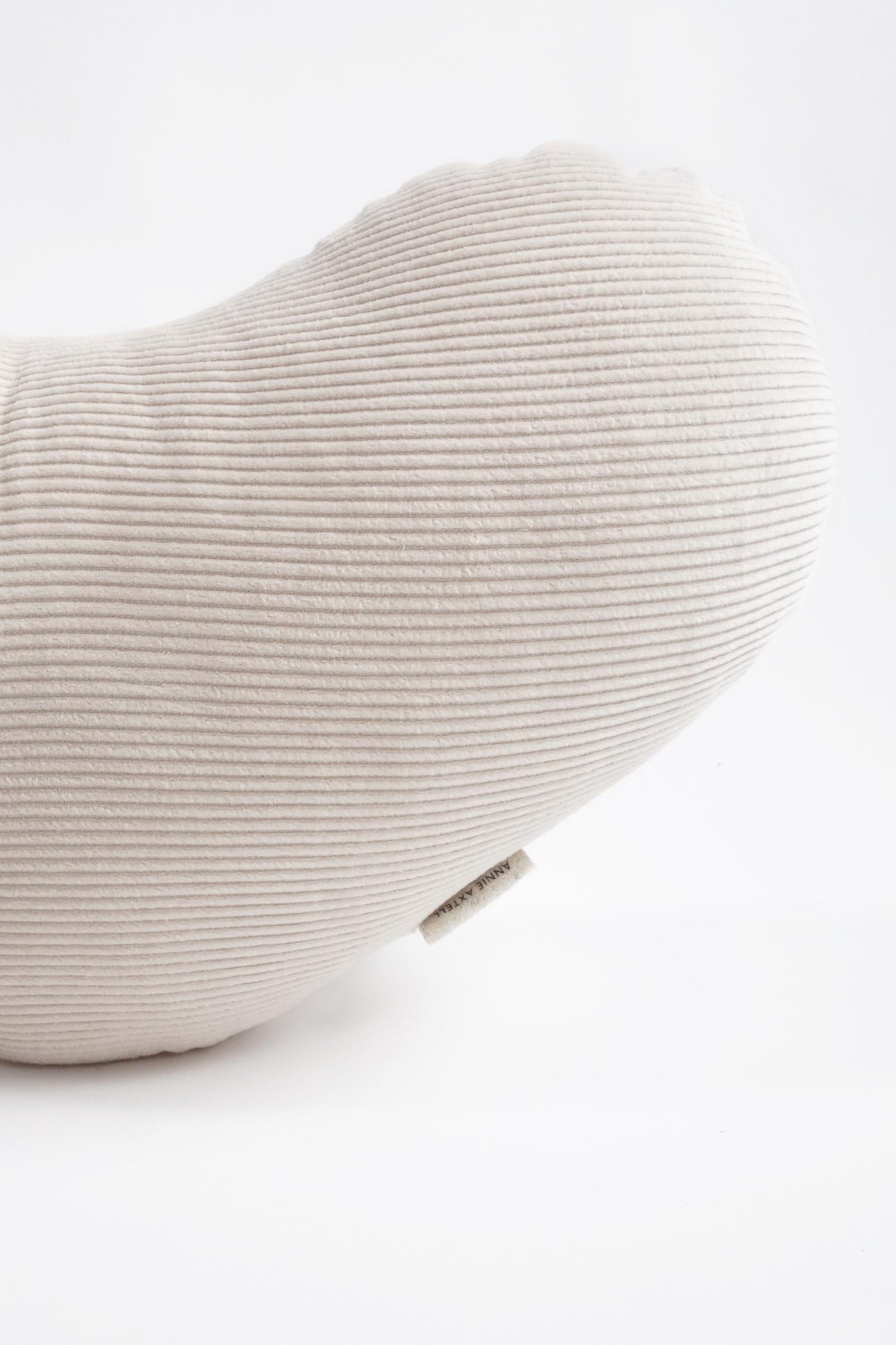 Wiggle Pillow, Cream Corduroy