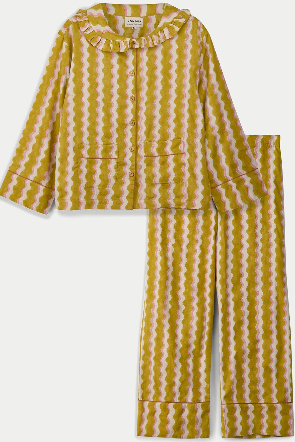 Womens Frill Pyjama Set, Wiggle Honey, Preorder*