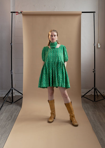 Walk Around The Lake Dress, Grass