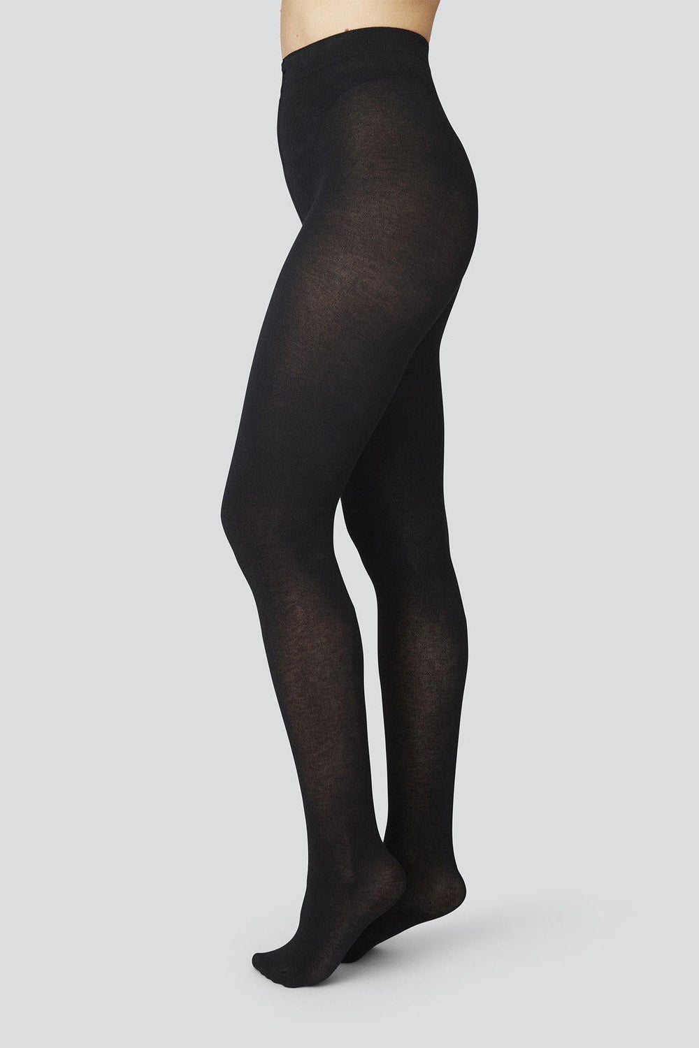 Alice Cashmere Tights, Black
