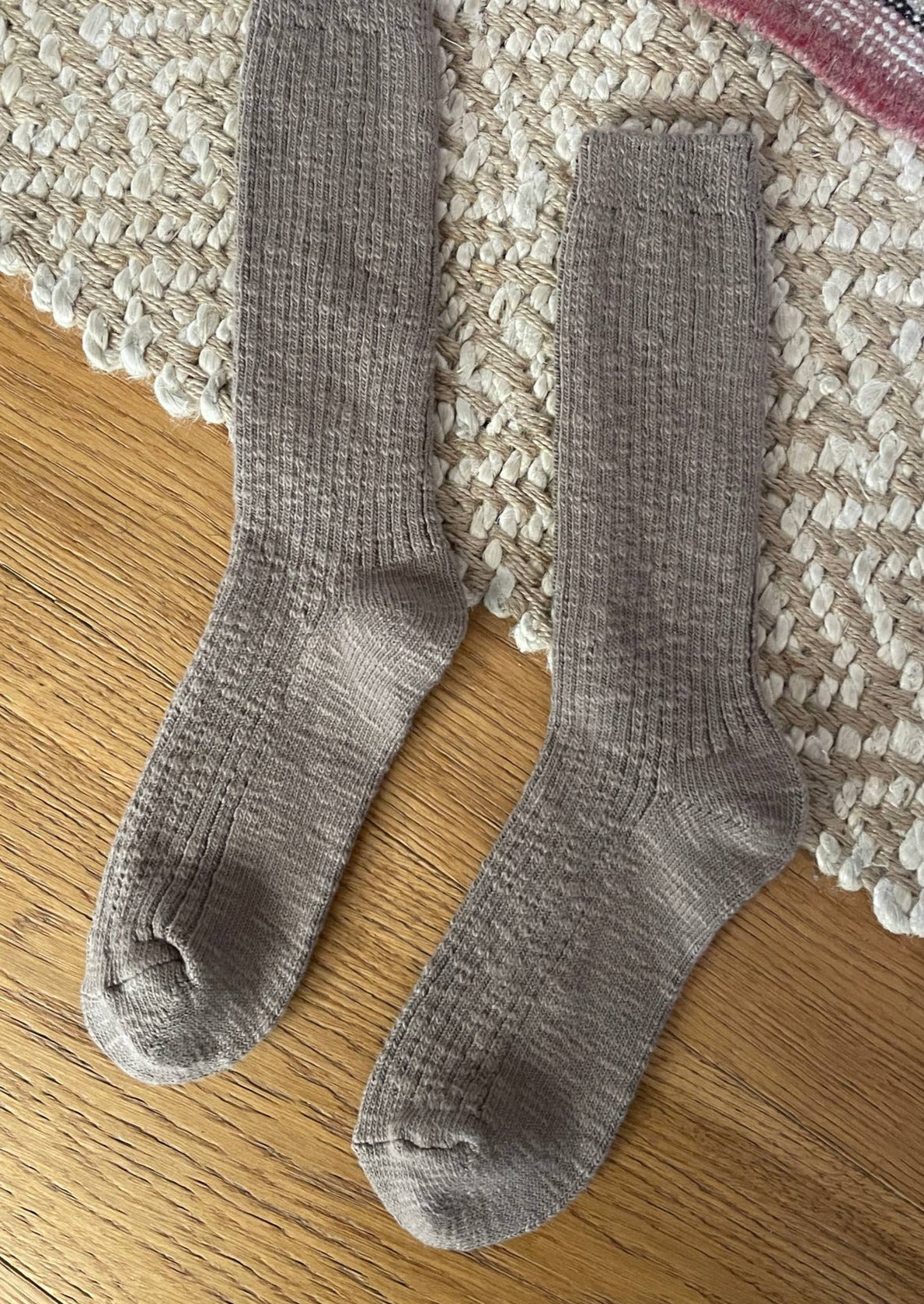 Cottage Socks, Flax
