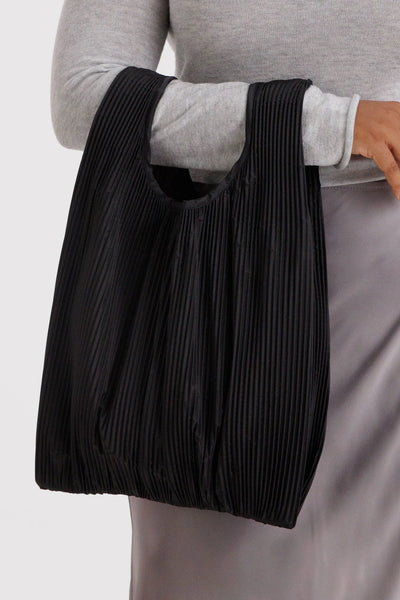 Pleated Baggu, Black