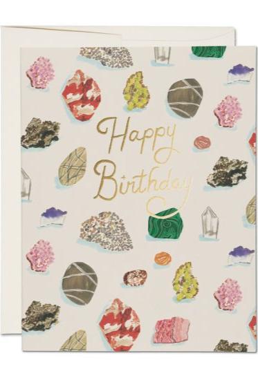 Birthday Gems Birthday Greeting Card