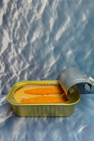 Tinned Fish Candle, Sandalwood