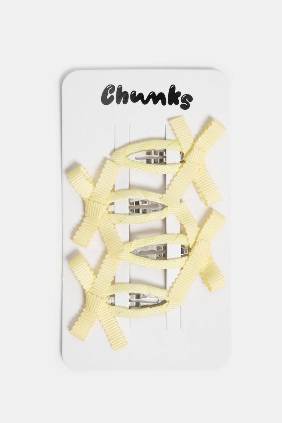 Bow Snap Clips, Butter