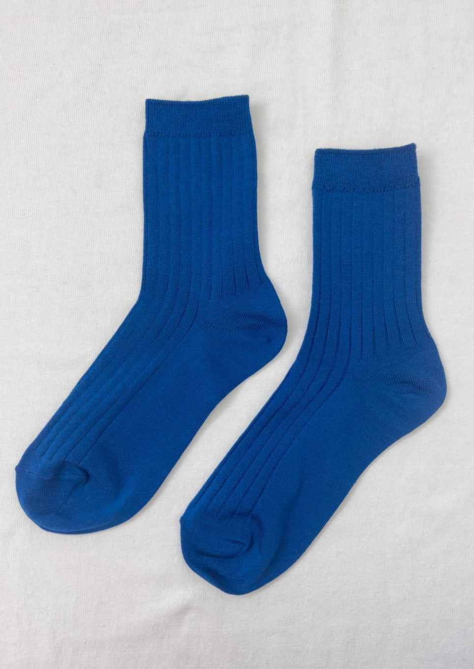 Her Socks, Cobalt Blue