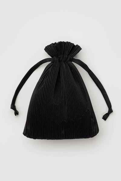 Pleated Baggu, Black