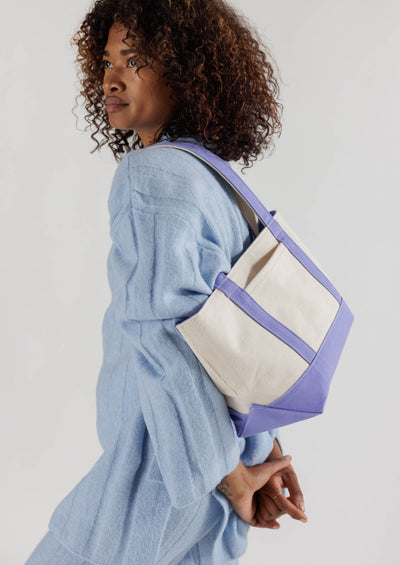 Small Heavyweight Canvas Tote, Bluebell