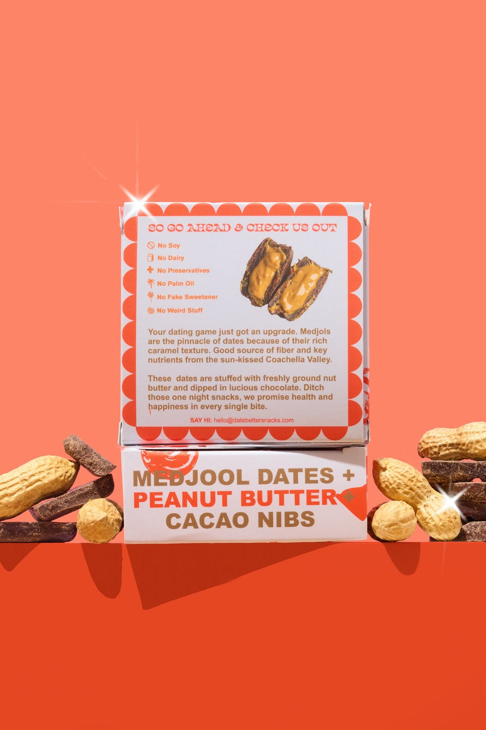 Peanut Butter Crunch, Chocolate Covered Dates