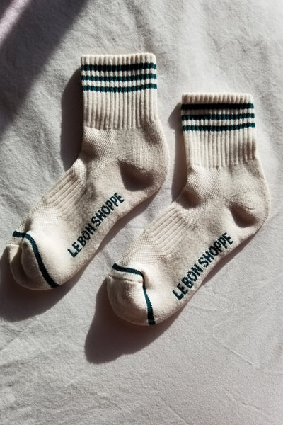 Girlfriend Socks, Egret