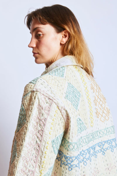 Astrid Jacket, Garden Mosiac