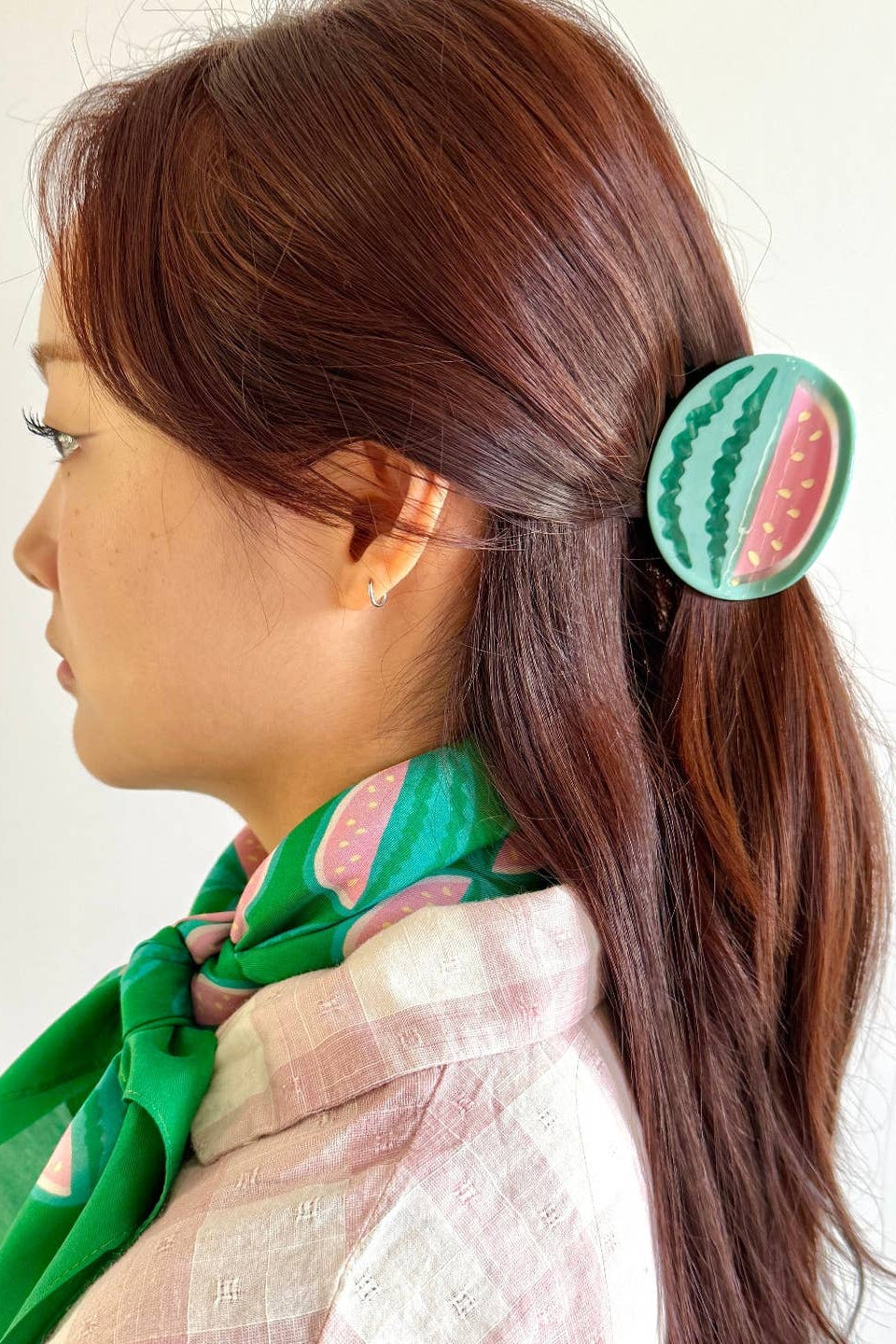 Watermelon Hair Claw