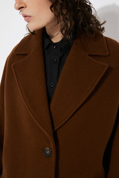 Monestero Coat, Brown