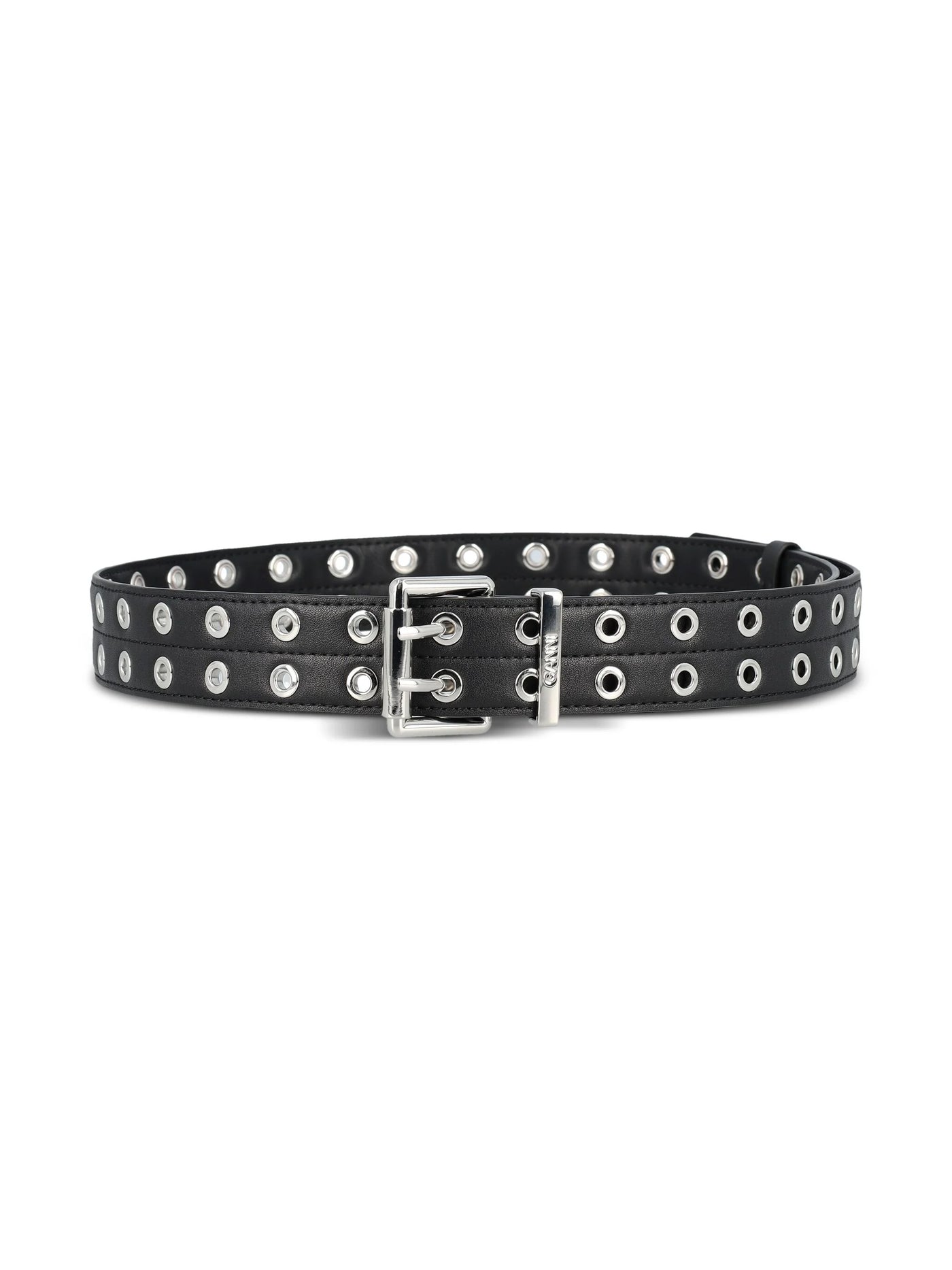 Double Eyelet Belt, Black