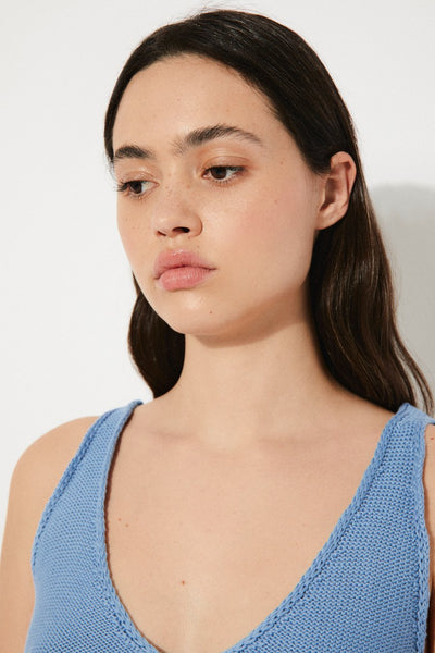 Candid Top, Blue