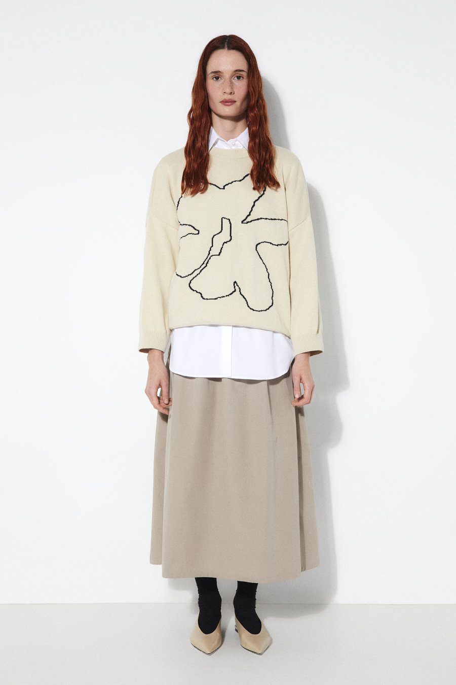 Betty Sweater, Beige