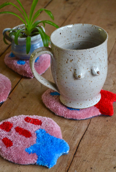 Strawberry Coasters