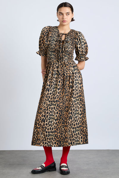 Bluebelle Midi Dress, Leopard