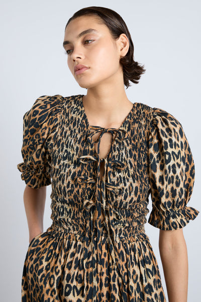 Bluebelle Midi Dress, Leopard