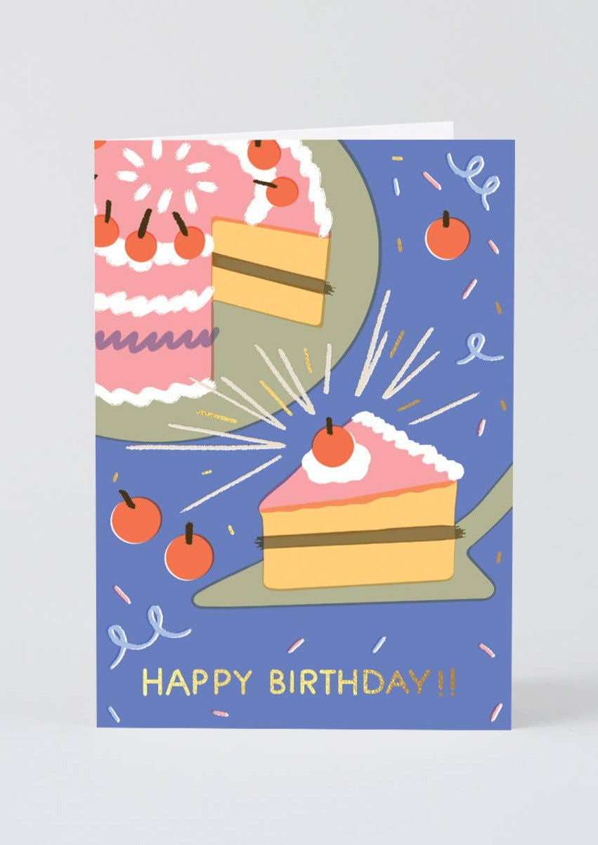 Birthday Slice Greeting Card