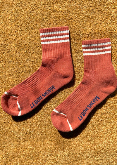 Girlfriend Socks, Terracotta