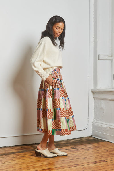 Rhythem Skirt, Check Mate