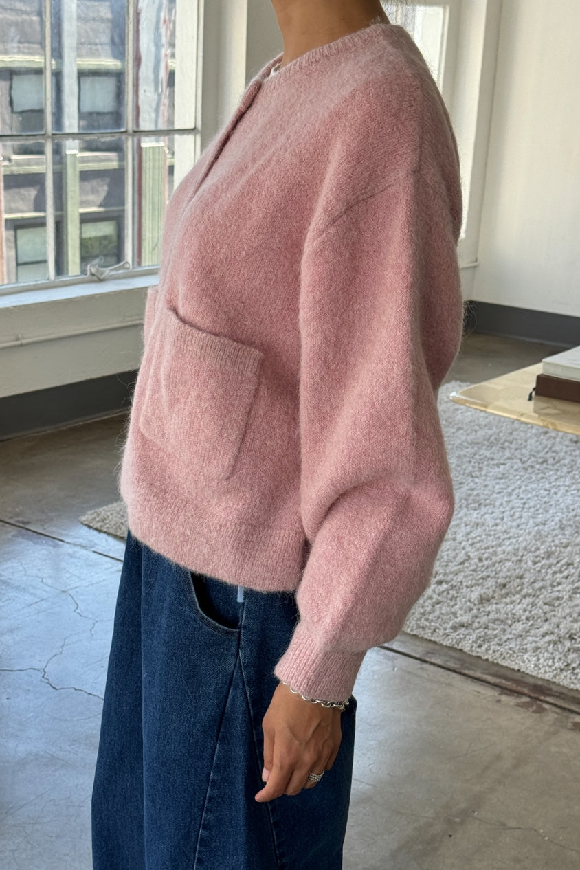 Amelie Cardigan, Pink Rosé