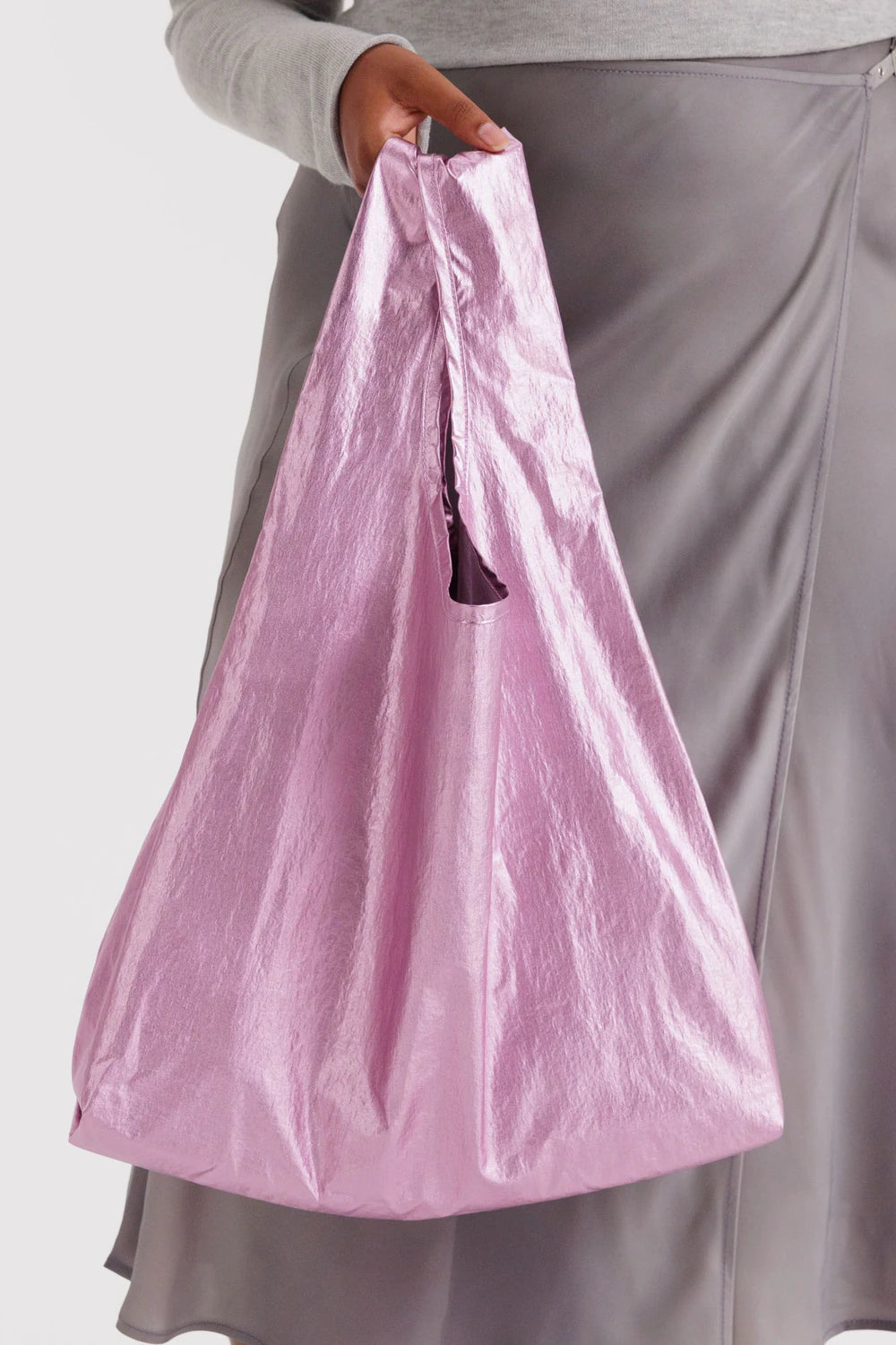 Standard Baggu, Blush Metallic