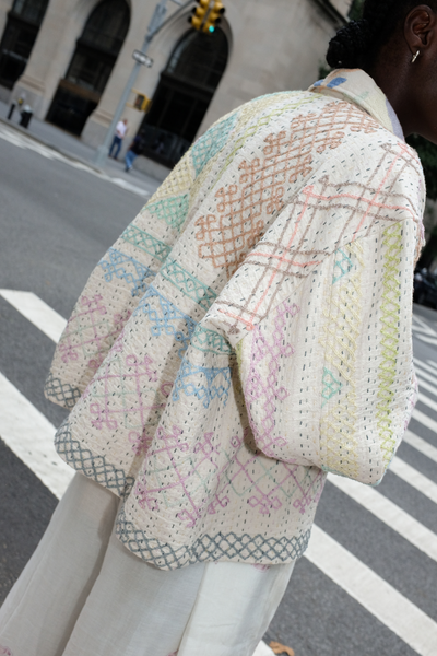 Astrid Jacket, Garden Mosiac