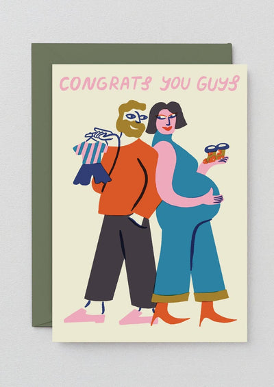 Congrats You Guys Greeting Card