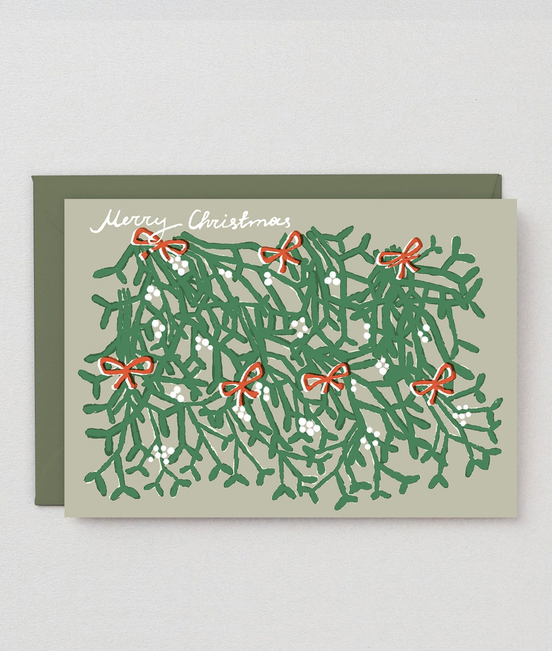 Mistletoe Greeting Card