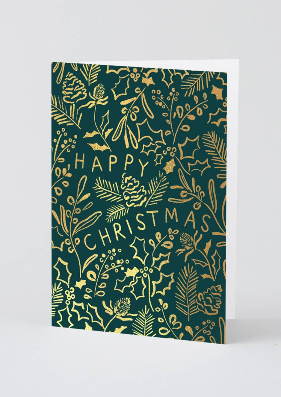 Happy Christmas Thistle Card