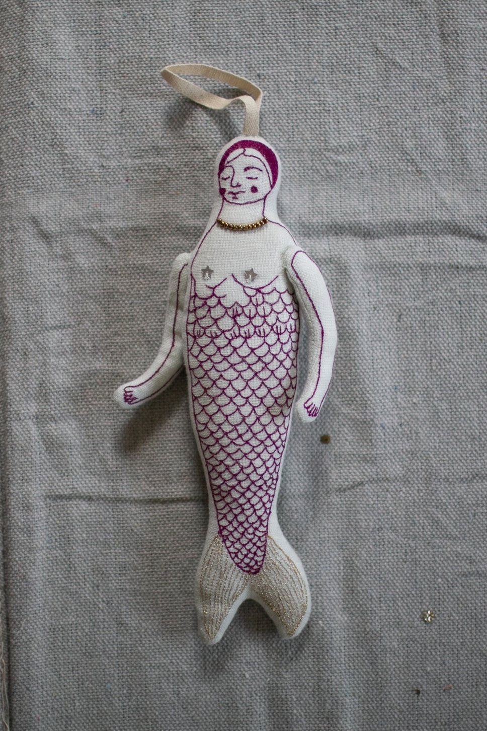 Mer Person, Lavender Scented Ornament