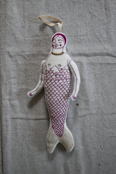 Mer Person, Lavender Scented Ornament