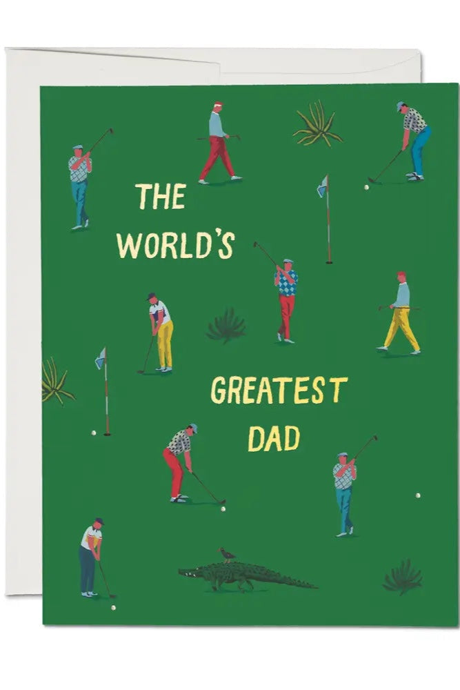 Golf Dad Father's Day Card