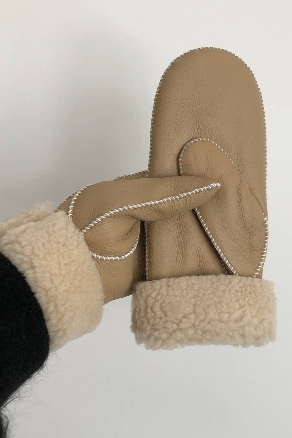 Shearling Mittens