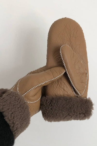 Shearling Mittens