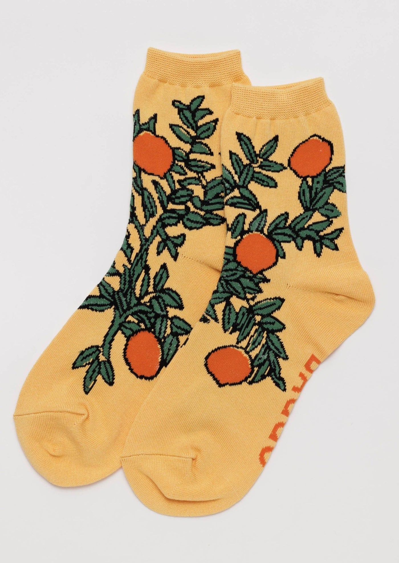 Baggu Socks, Orange Tree