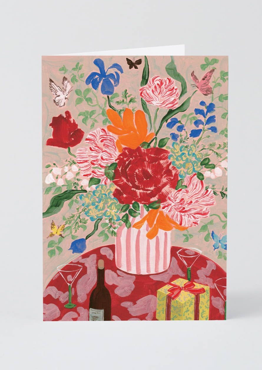 Birthday Bouquet Art Card