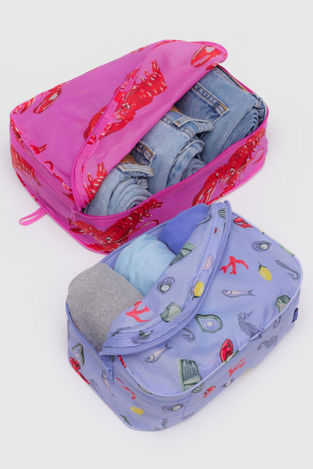 Packing Cube Set, Sea Creatures