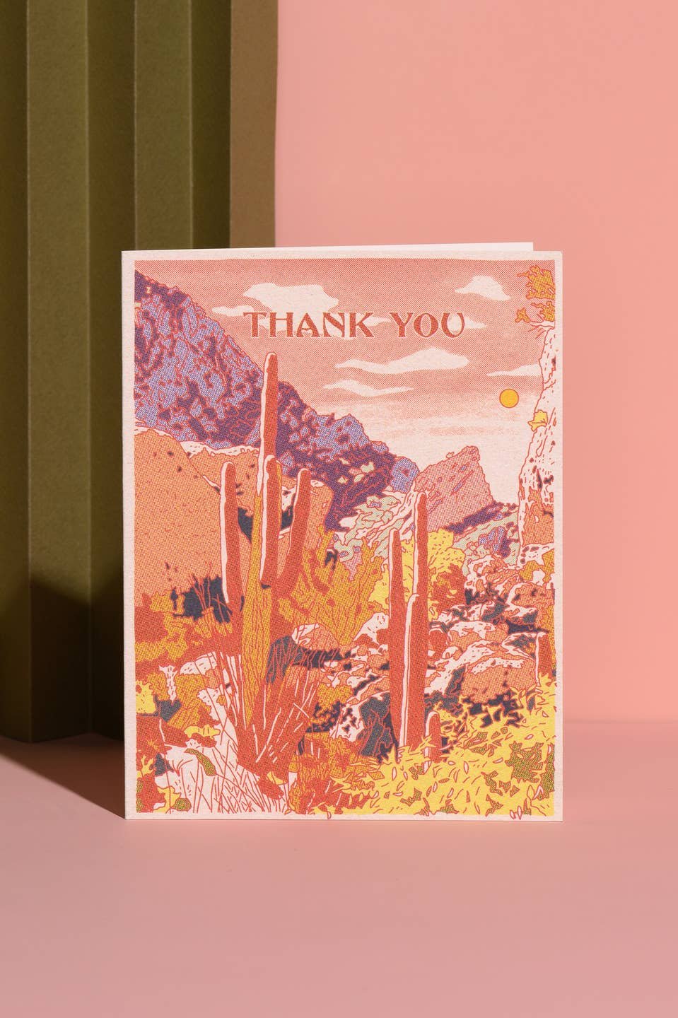 Grateful Oasis Greeting Card