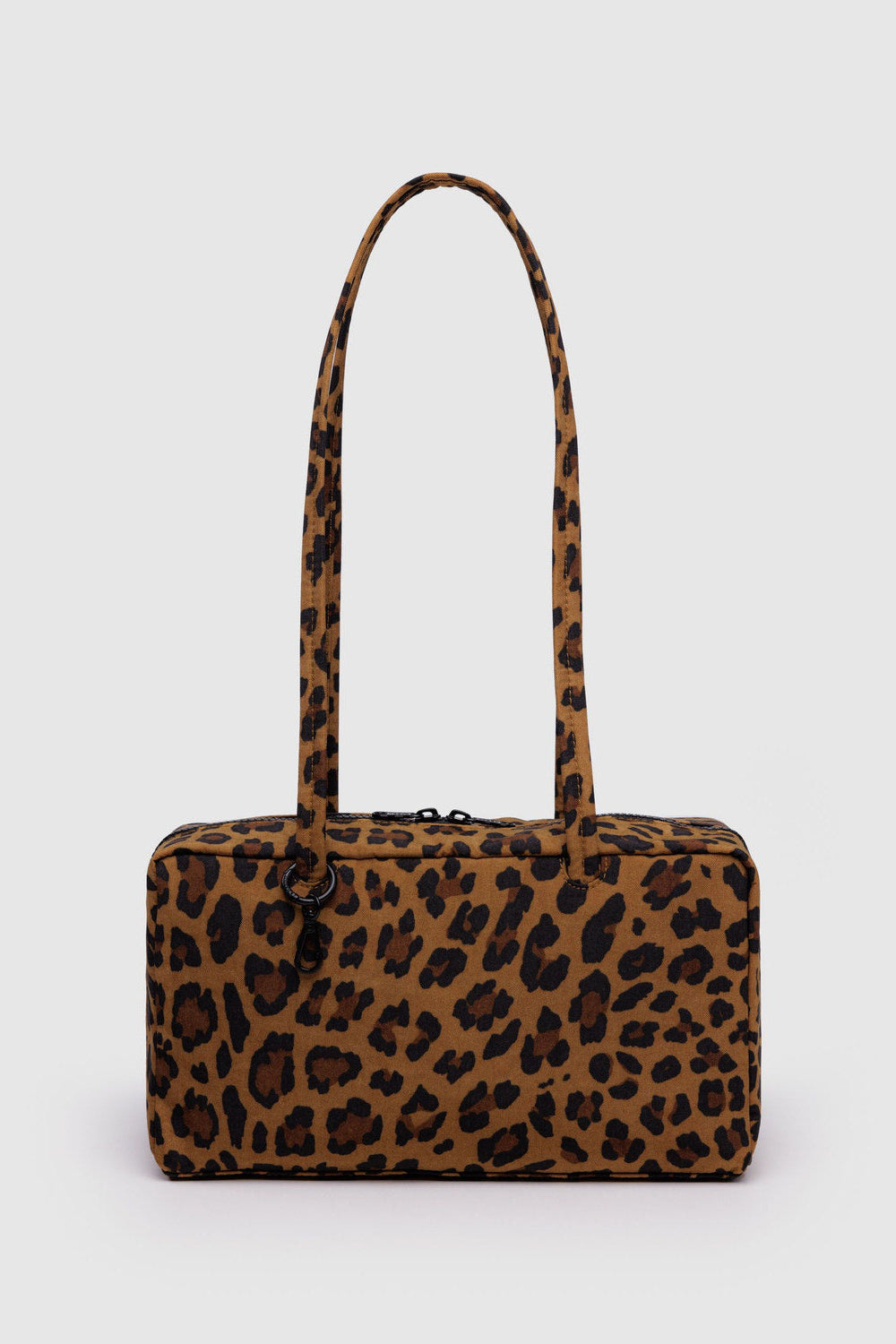 Nylon Bowler Bag, Leopard