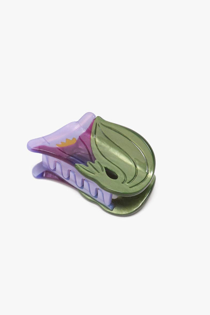 Morning Glory Flower Hair Claw