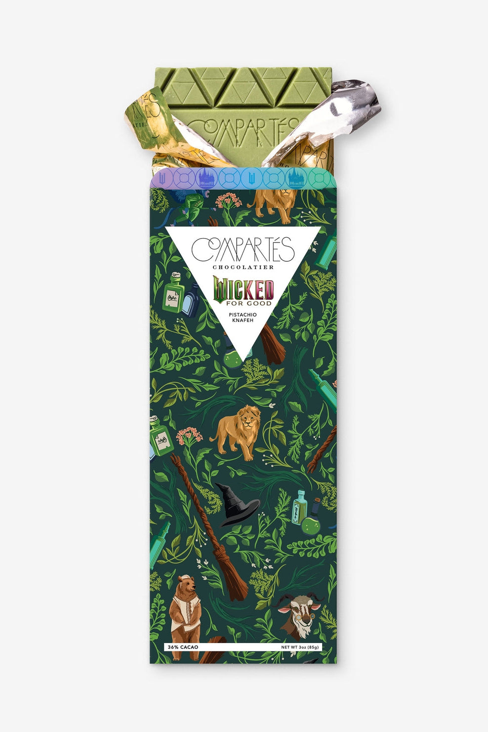 Compartés Gourmet Wicked Dubai Chocolate Bar